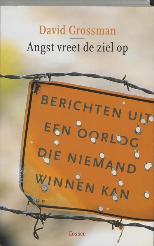 Angst vreet de ziel op — boekomslag