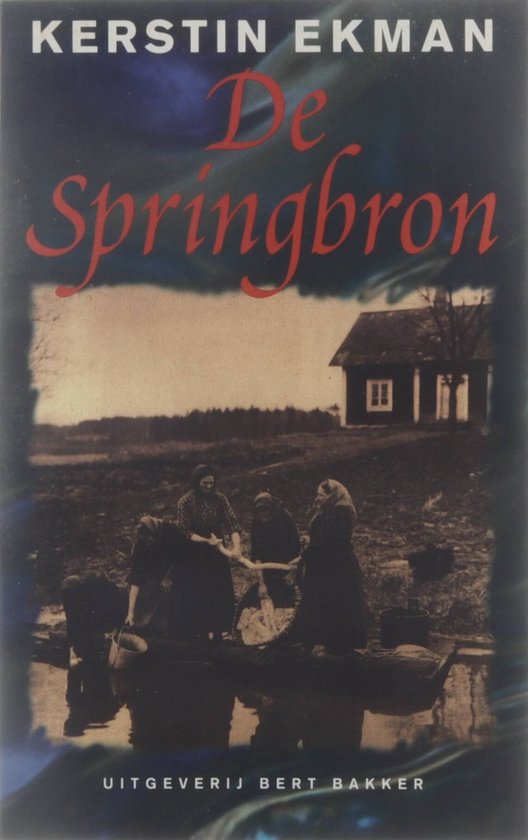 De springbron — boekomslag