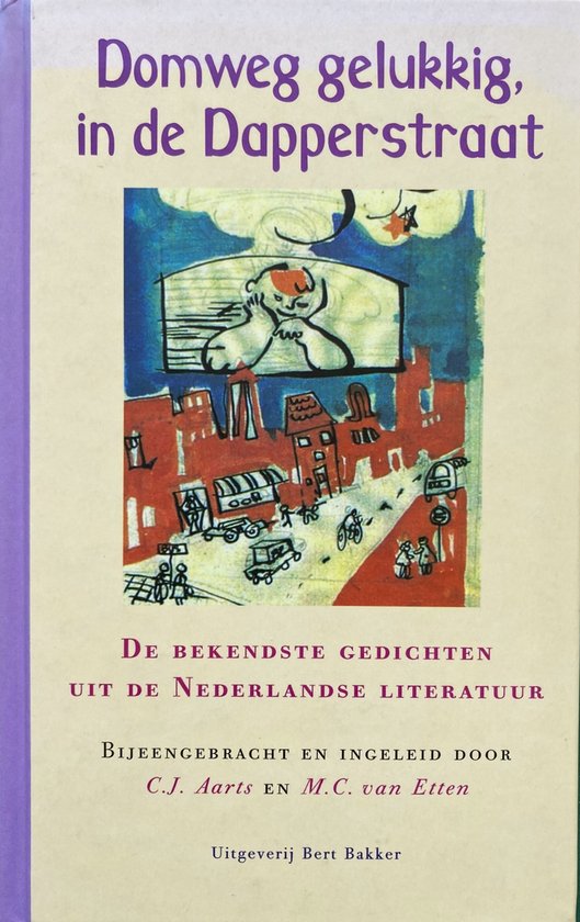 Domweg gelukkig, in de Dapperstraat — omslag