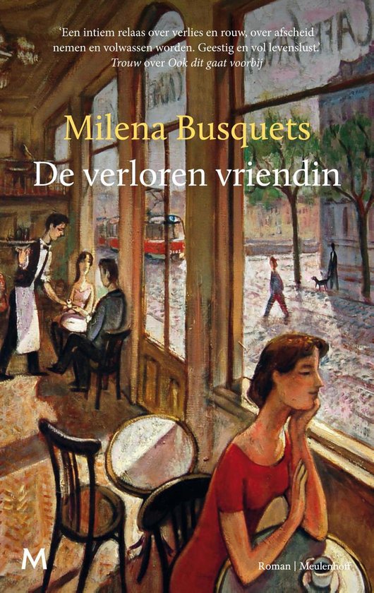 De verloren vriendin — boekomslag