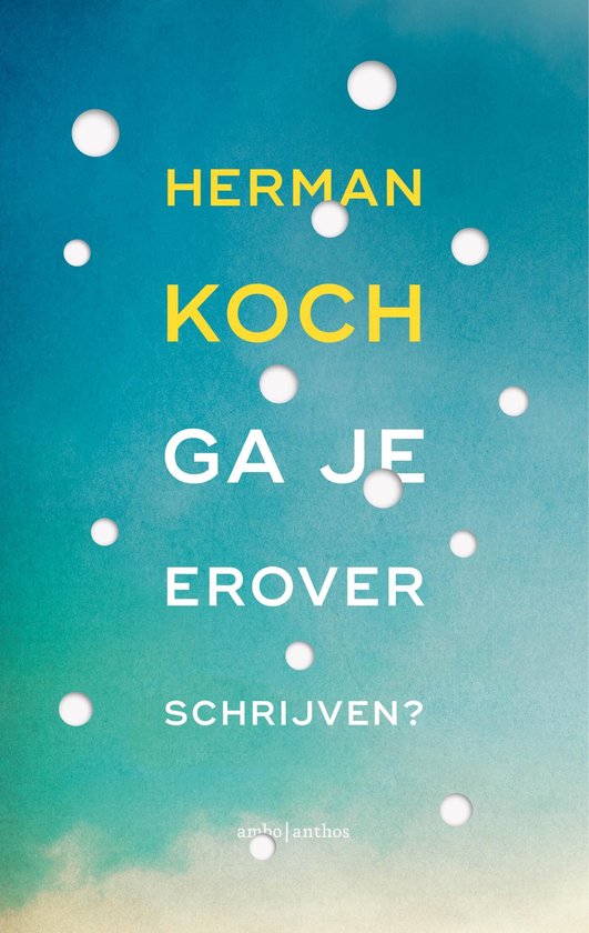 Ga je erover schrijven? — boekomslag