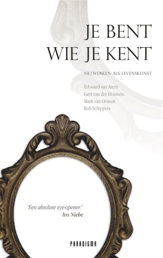 Je bent wie je kent — boekomslag