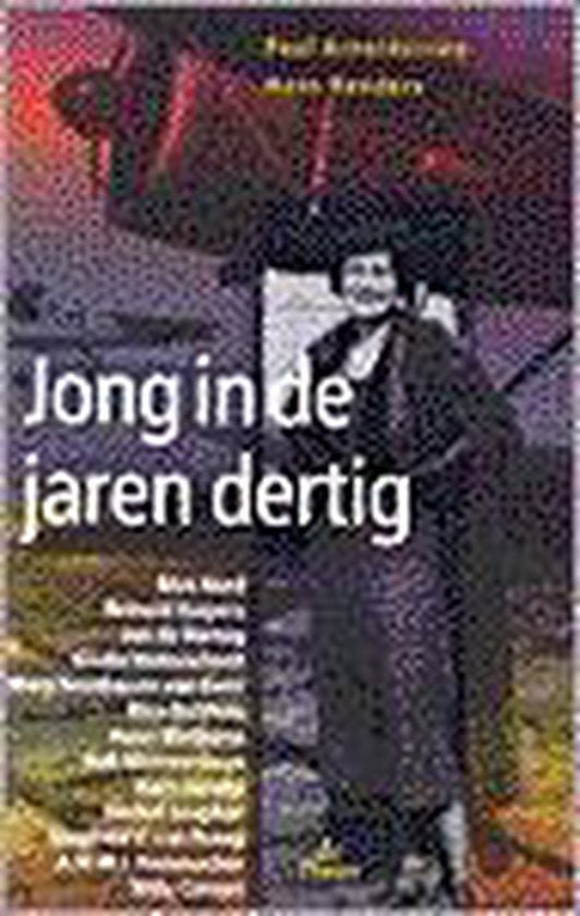 Jong in de jaren dertig — boekomslag
