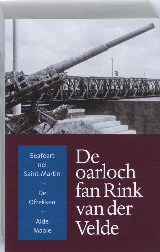 De oarloch fan Rink van der Velde — boekomslag