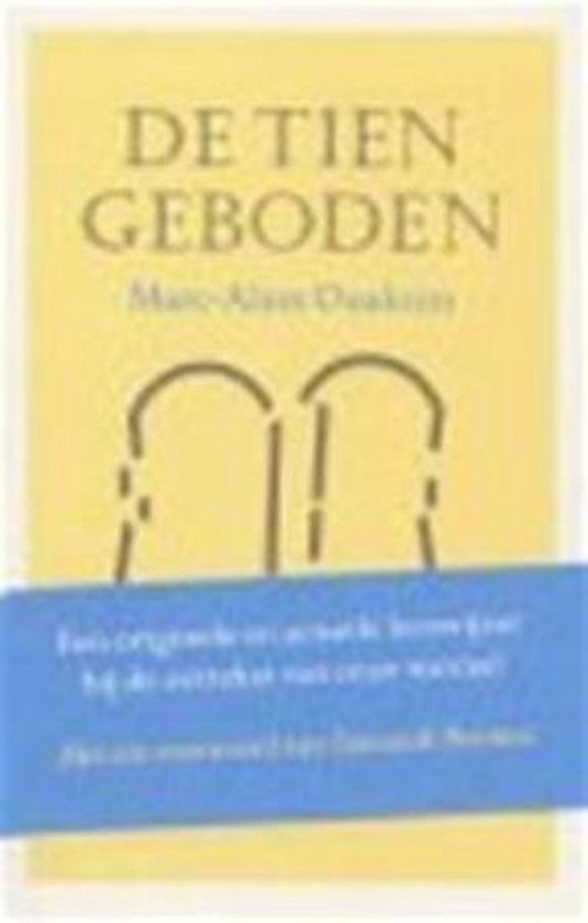 Tien Geboden — boekomslag
