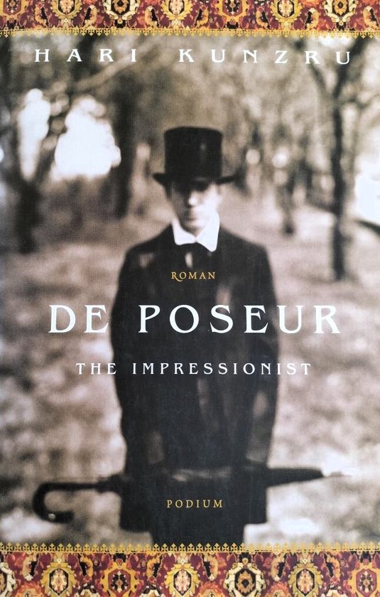Poseur — boekomslag