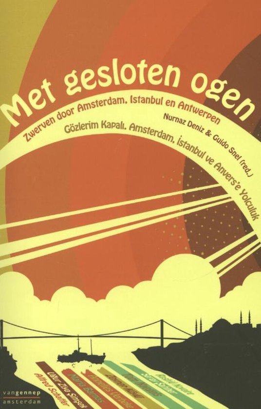 Met gesloten ogen — boekomslag