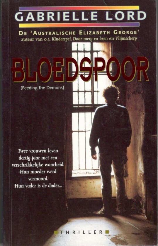 Bloedspoor — boekomslag