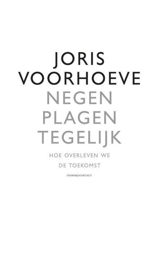Negen plagen tegelijk — boekomslag