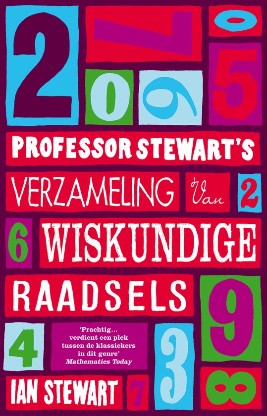 Professor Stewart's verzameling van wiskundige raadsels — boekomslag