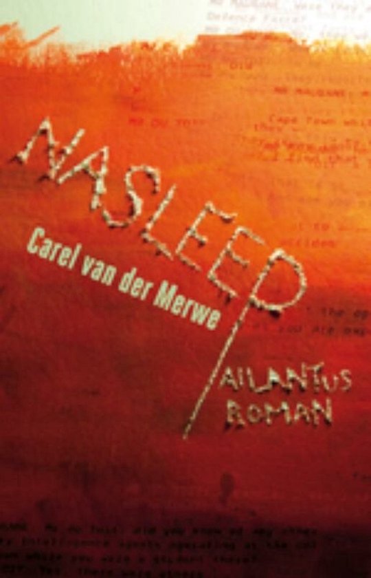 Nasleep — boekomslag