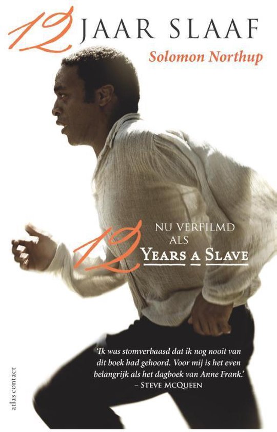 12 Jaar slaaf — boekomslag