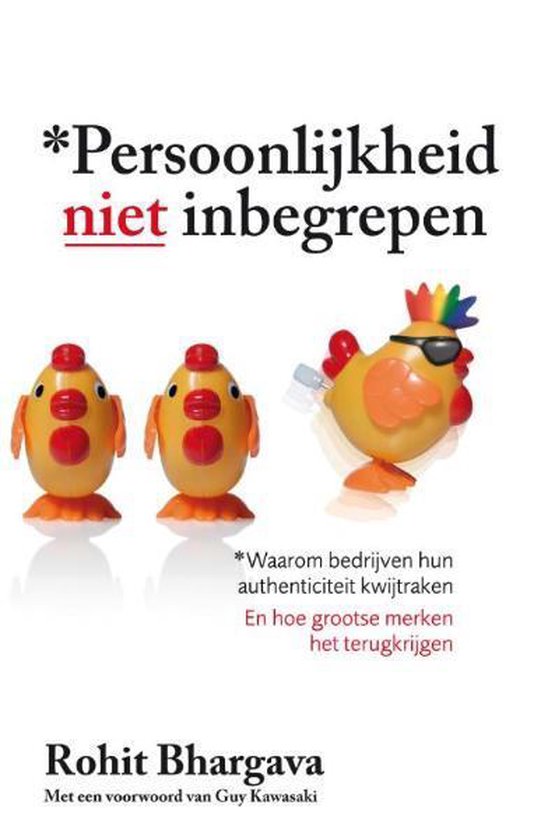Persoonlijkheid Niet Inbegrepen — omslag