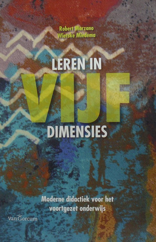 Leren in vijf dimensies — boekomslag