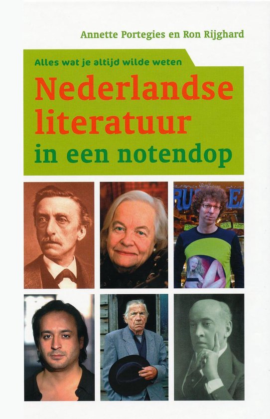 Nederlandse literatuur in een notendop — boekomslag