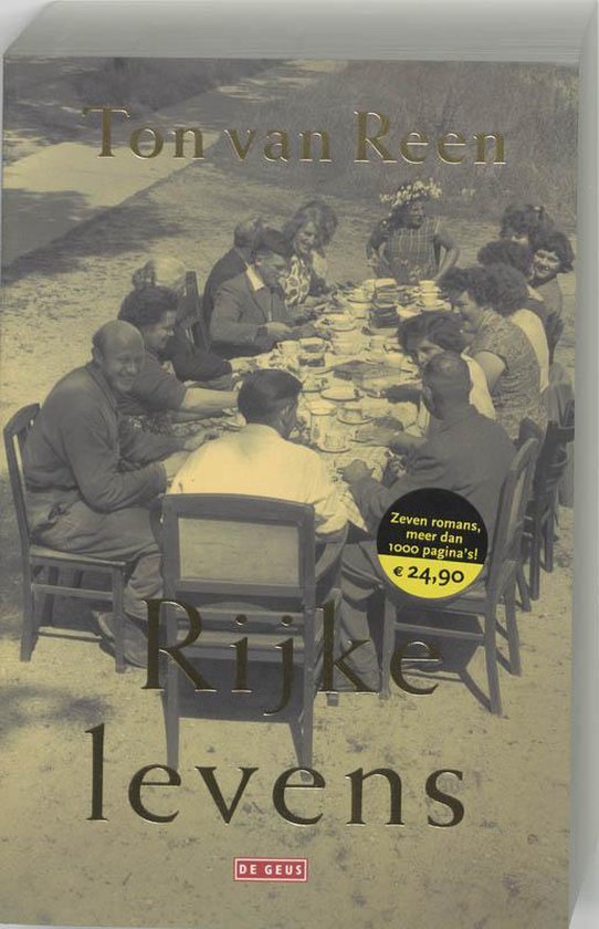 Rijke levens — boekomslag