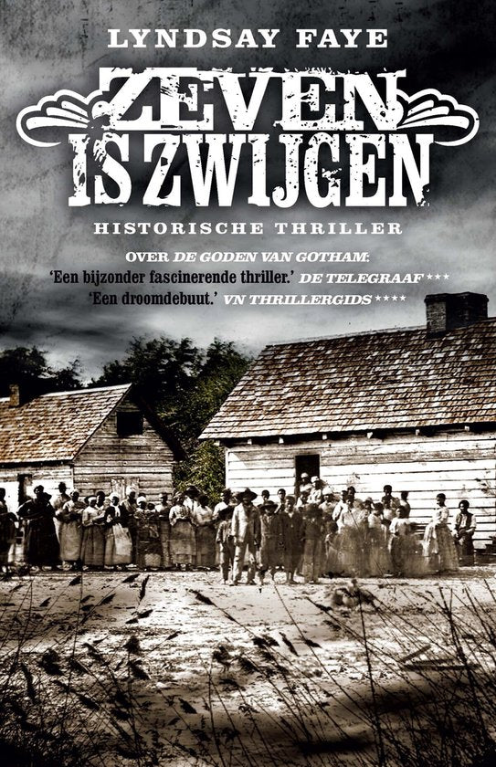 Zeven is zwijgen — omslag