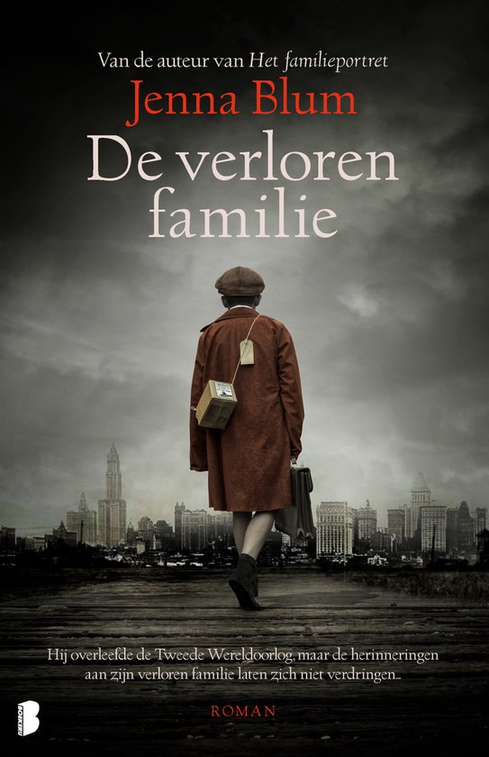 De verloren familie — boekomslag