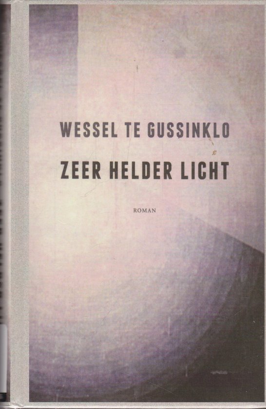 Zeer helder licht — boekomslag