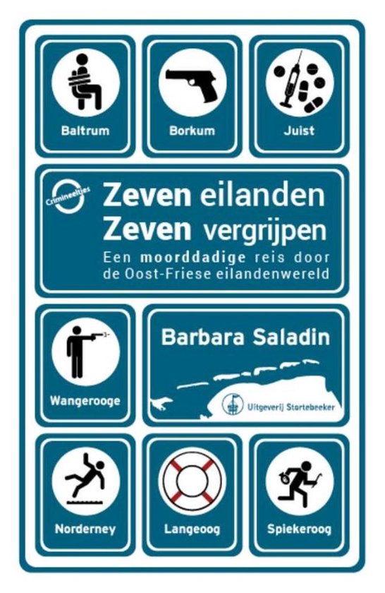 Crimineeltjes 1 -   Zeven eilanden, zeven vergrijpen — boekomslag