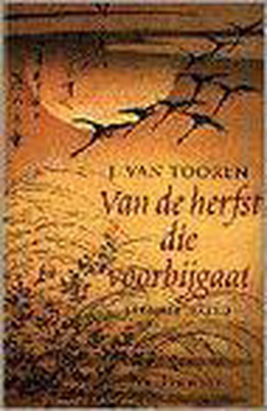 Van de herfst die voorbijgaat — boekomslag