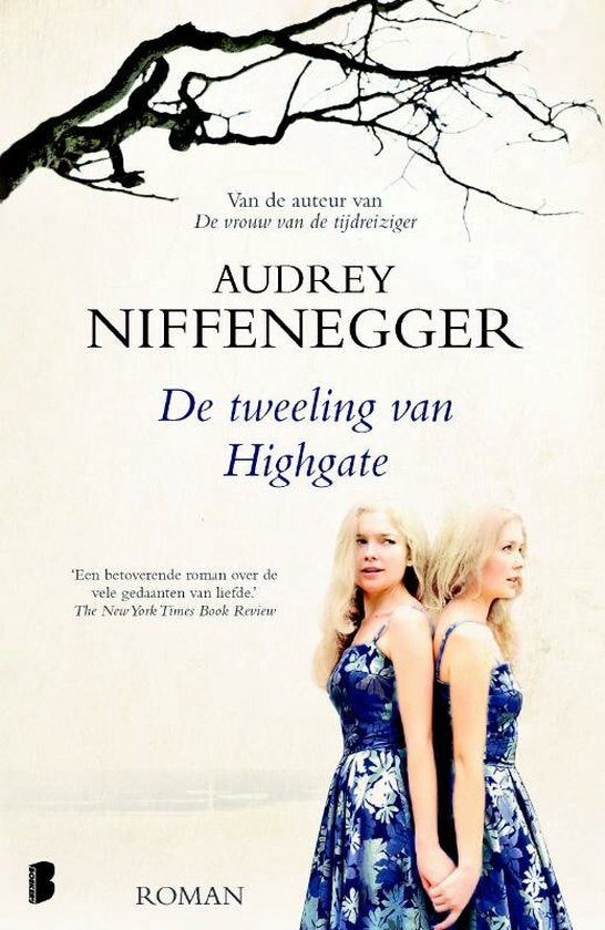 De tweeling van Highgate — boekomslag