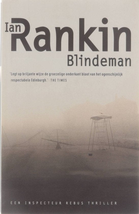 Blindeman — boekomslag