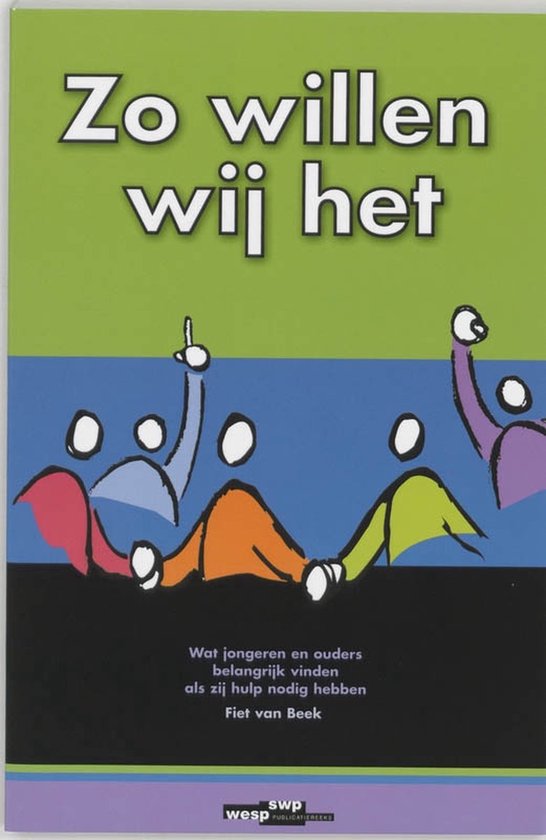 Zo Willen Wij Het — boekomslag
