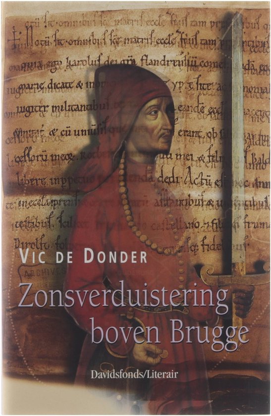 Zonsverduistering boven Brugge — boekomslag