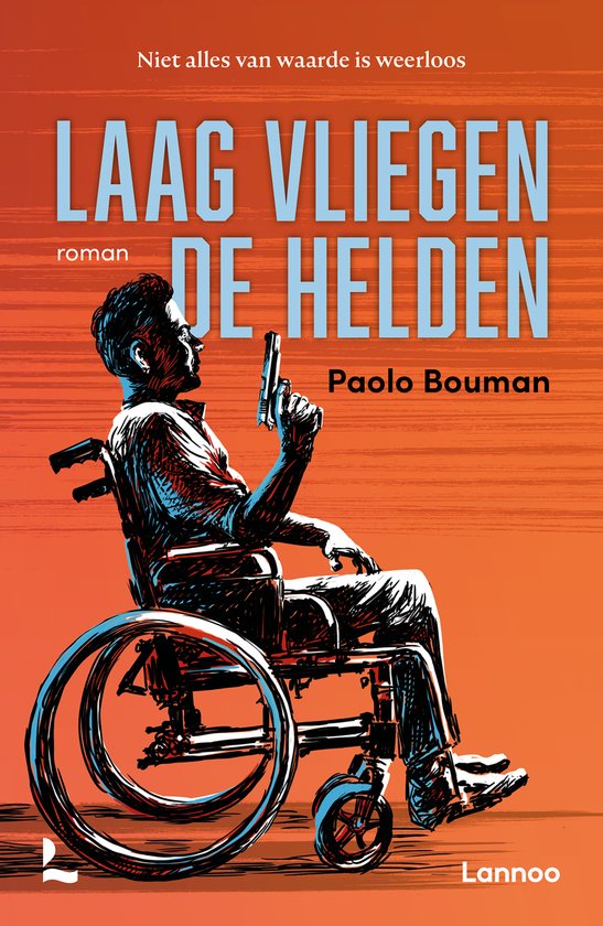 Laag vliegen de helden — boekomslag