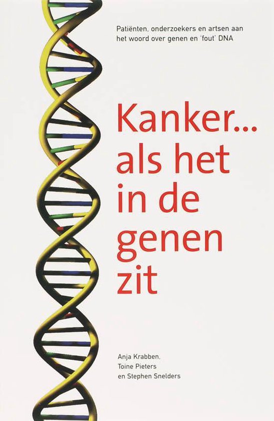 Kanker....Als Het In De Genen Zit — boekomslag