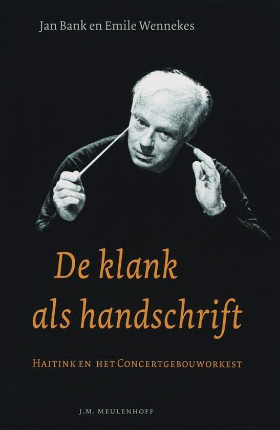 De klank als handschrift — boekomslag
