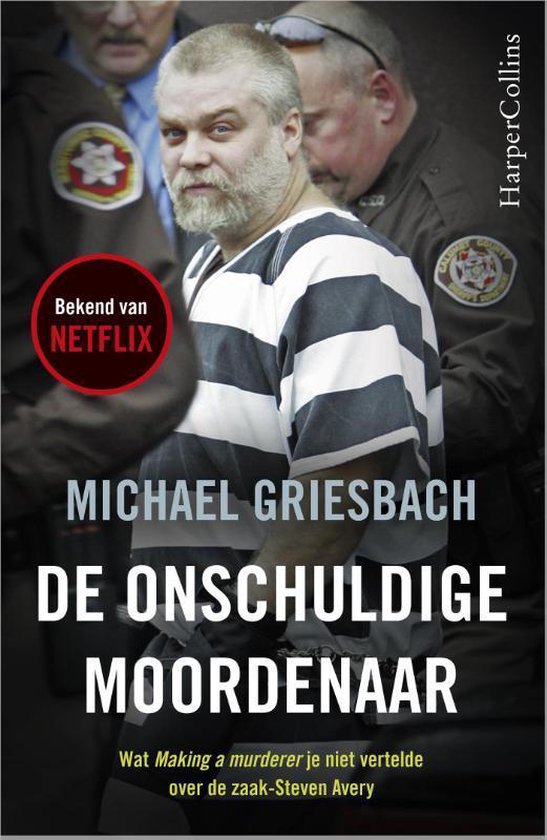De onschuldige moordenaar — boekomslag