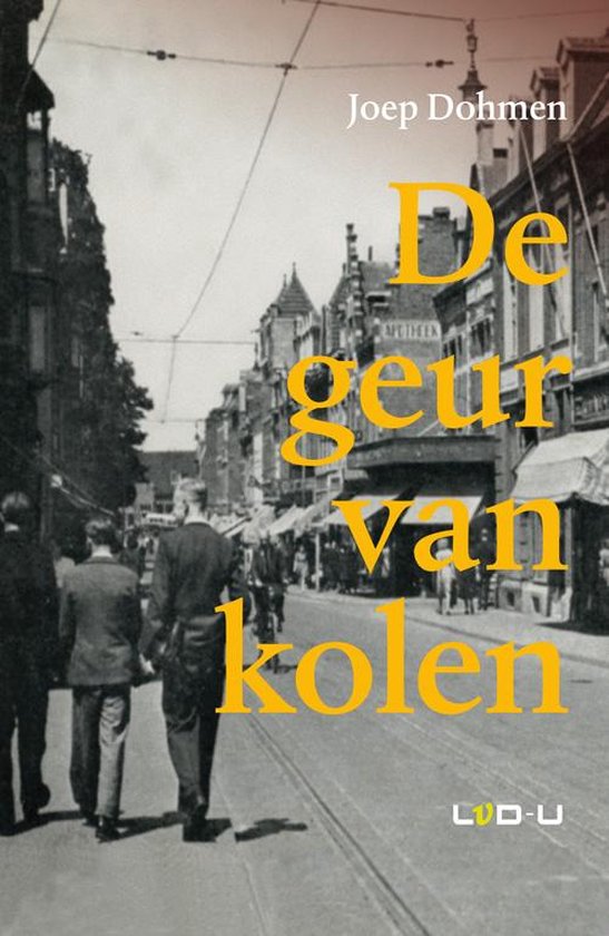 De geur van kolen — boekomslag