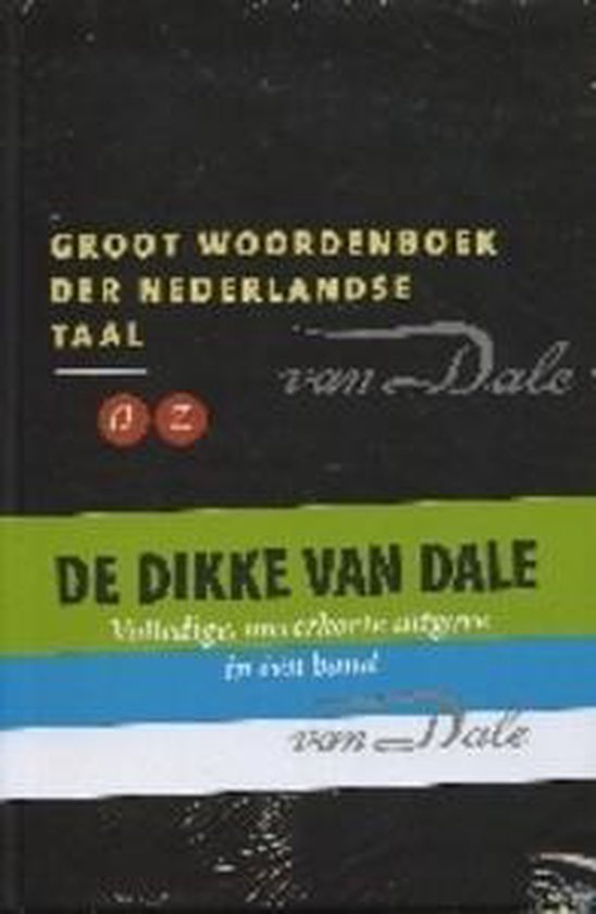 Van Dale Groot Wrdnbk Nederl Student Ed — omslag