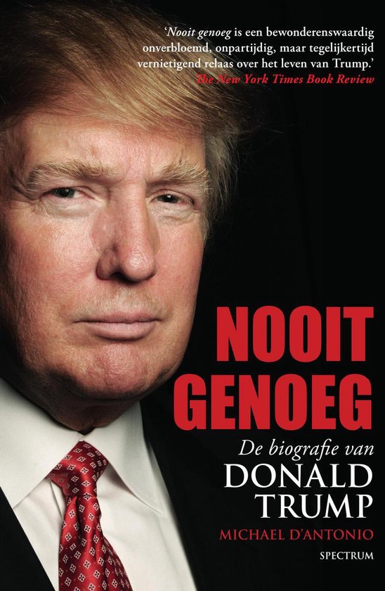 Nooit genoeg — boekomslag
