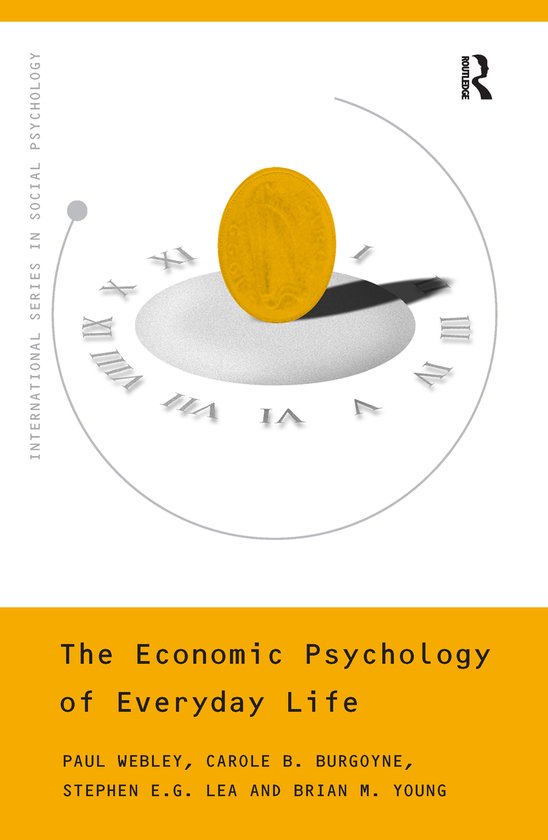 Economic Psychology Of Everyday Life — boekomslag