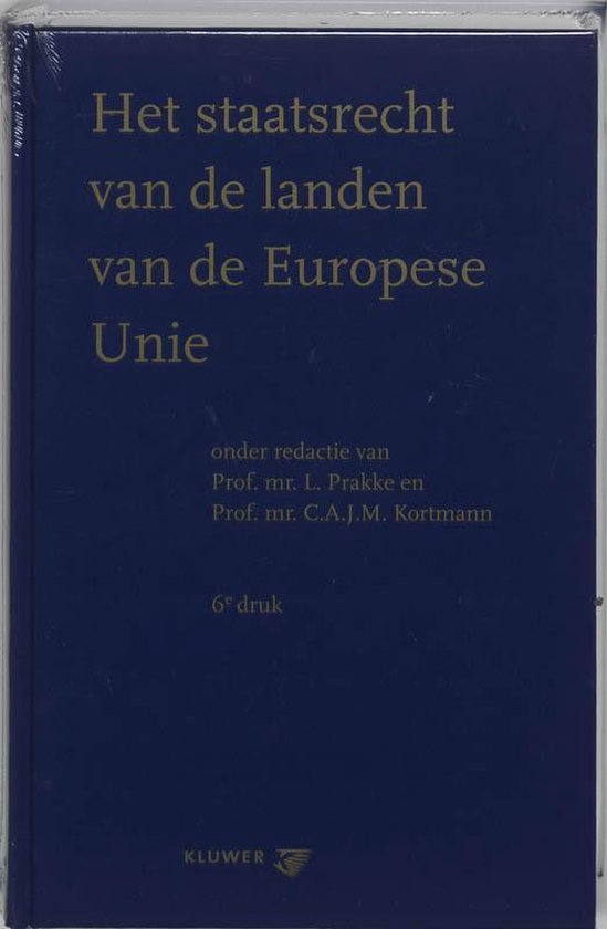 Het staatsrecht van de landen van de Europese Unie — omslag