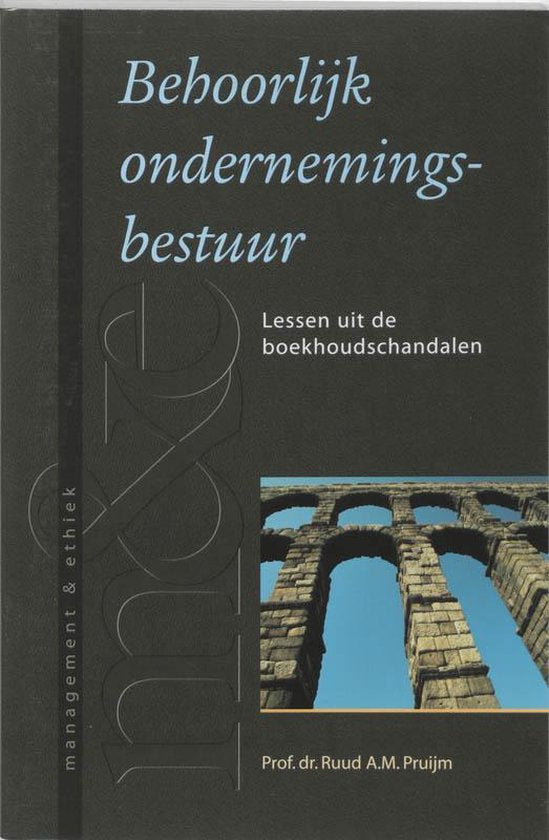 Behoorlijk Ondernemingsbestuur — omslag