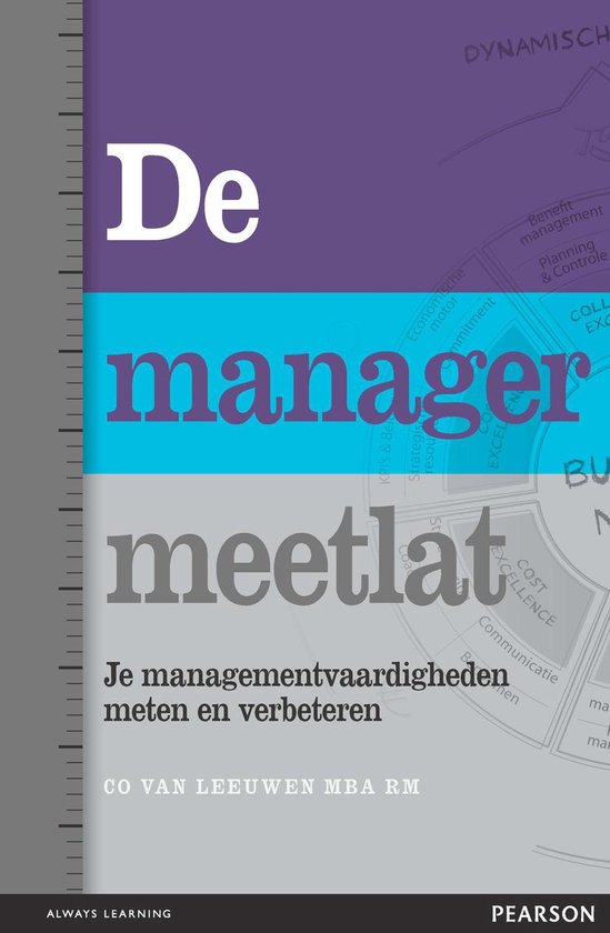 De managermeetlat — boekomslag
