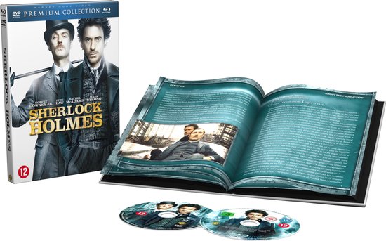 Sherlock Holmes (Blu-ray & Dvd Digibook) — boekomslag