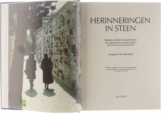 Herinneringen in steen — boekomslag