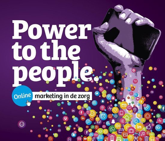 Online marketing in de zorg — boekomslag