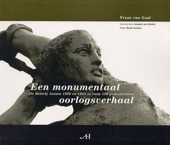 Monumentaal Oorlogsverhaal — boekomslag