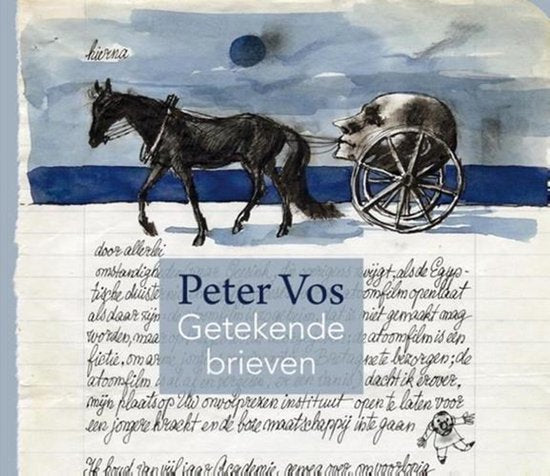 Peter Vos - Getekende brieven — boekomslag