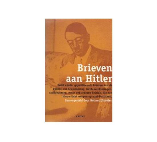 Brieven aan Hitler — boekomslag