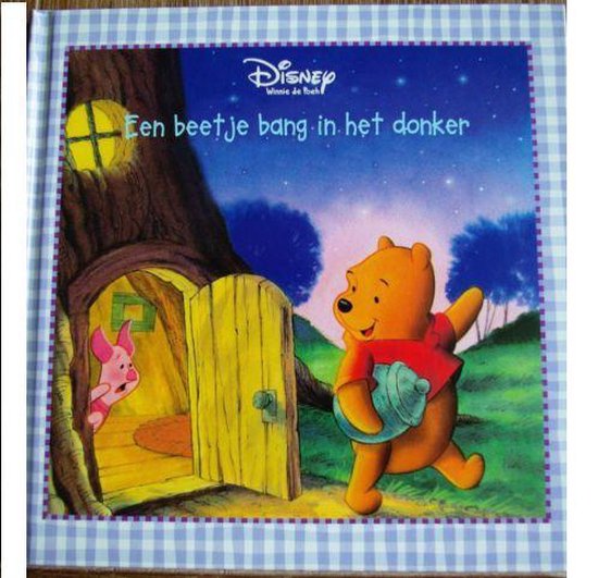 Winnie de Poeh, Een beetje bang in het donker — boekomslag
