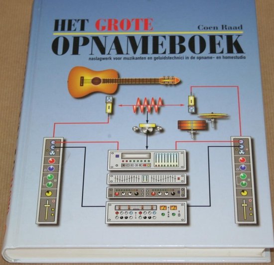 Het grote opnameboek — boekomslag