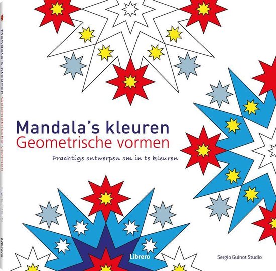Mandala's- geometrische vormen — boekomslag