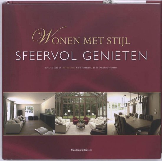 Wonen Met Stijl - Sfeervol Genieten — omslag